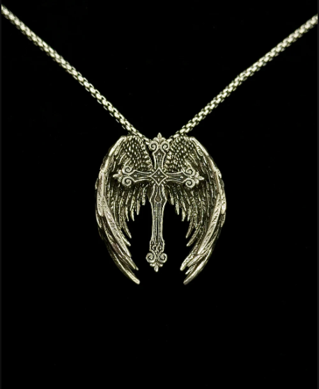 NIMORA™ Angel Cross Necklace