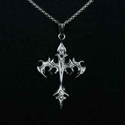 NIMORA™ Flame Cross Necklace