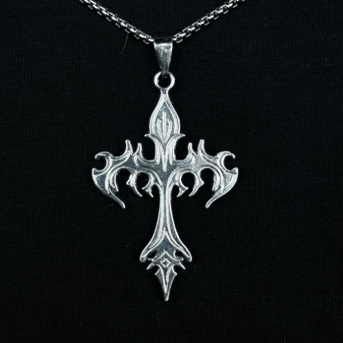 NIMORA™ Flame Cross Necklace